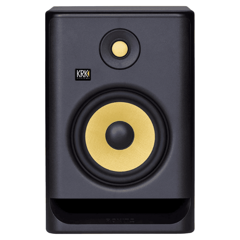 KRK RP7 Rokit G4 Professional Bi-Amp 7″ Powered Studio Monitor Black Single