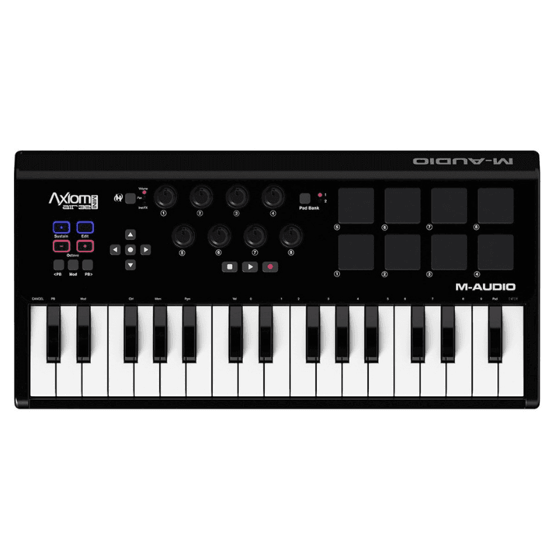 M-Audio Axiom AIR Mini 32 Premium Midi Keyboard and Pad Controller