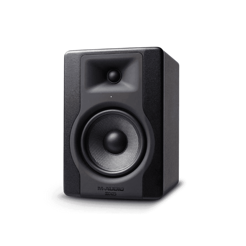 M-Audio BX5 D3 Compact 2-Way 5 Inch Active Studio Monitor Pair With Isolation Pad
