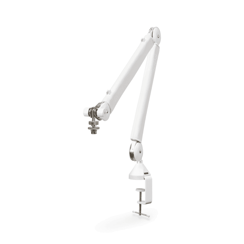RODE PSA1+ Professional Studio Arm with Spring Damping and Cable Management (White)
