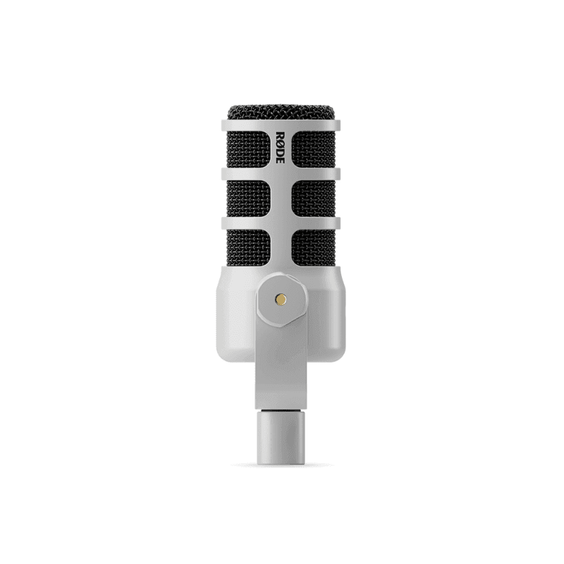 RODE PodMic Broadcast-quality Dynamic Microphone with Integrated Swing Mount for Podcasting, Streaming, Gaming, and Voice Recording (White) - Image 5