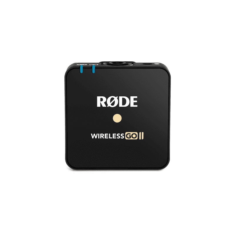 RODE Wireless GO II TX Ultra-compact Wireless Transmitter with Built-in Microphone, On-board Recording and up to 200m Range  (Transmitter Only)