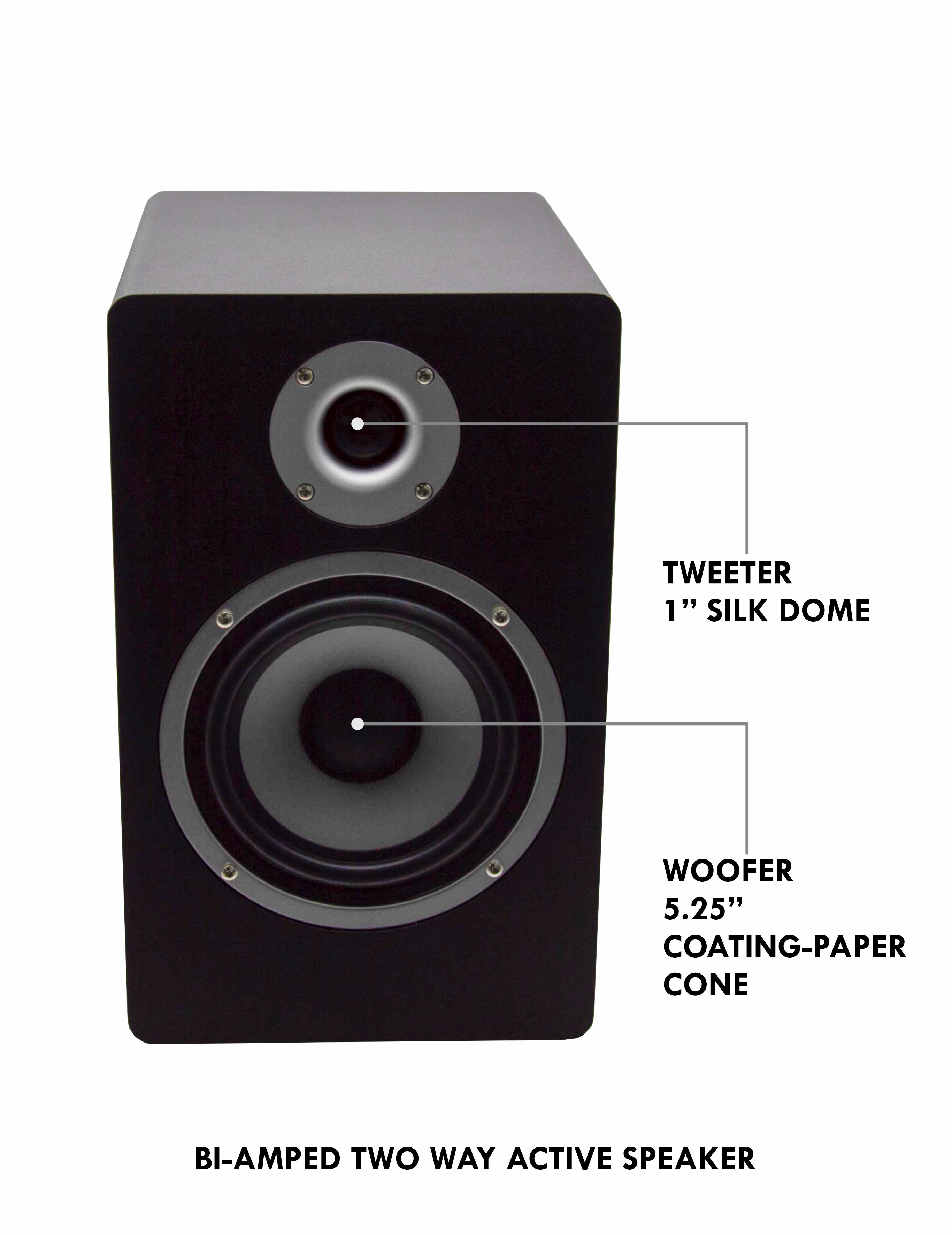 M 50 BI-Amped Two Way Active Speaker (PAIR) - Image 2