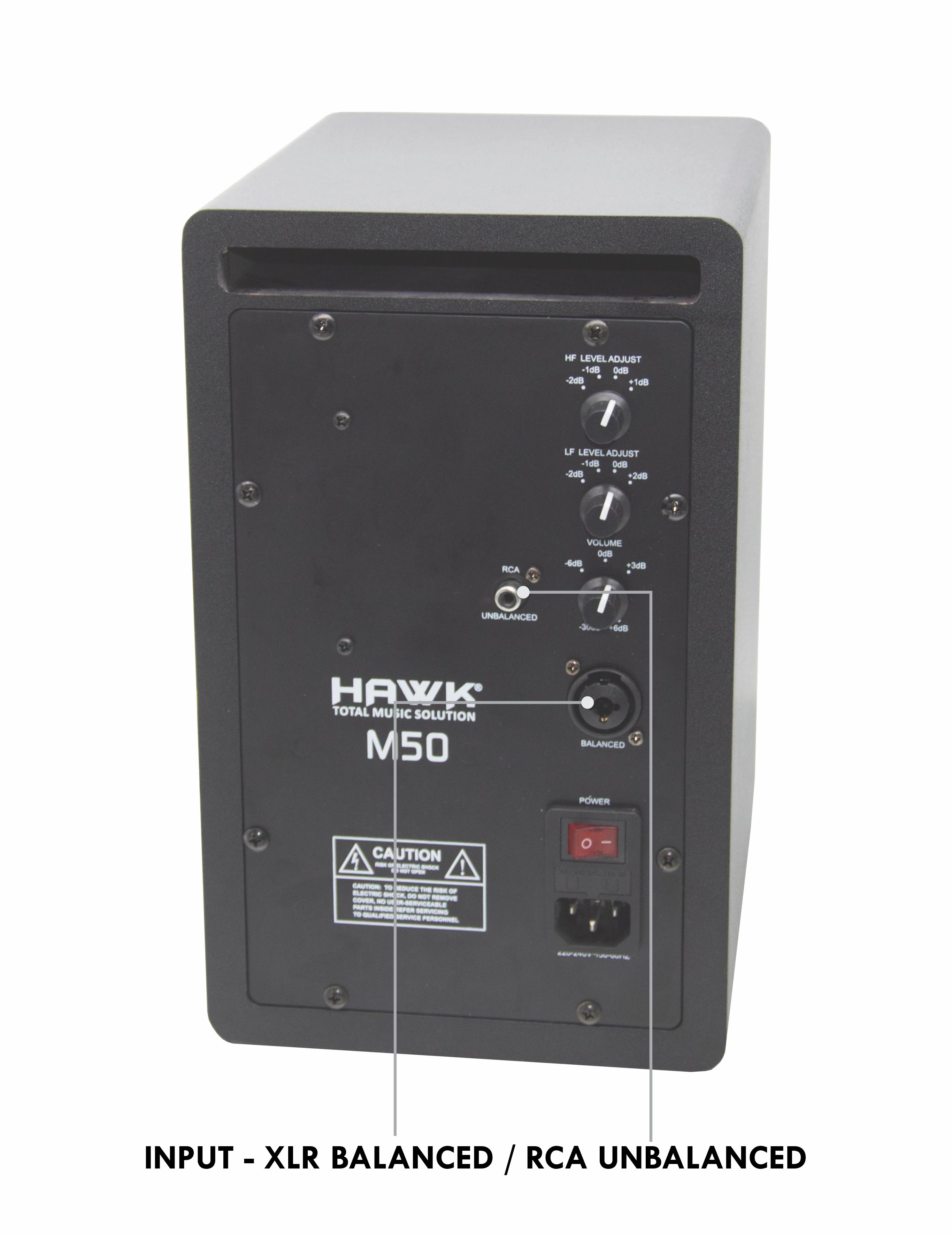 M 50 BI-Amped Two Way Active Speaker (PAIR) - Image 4