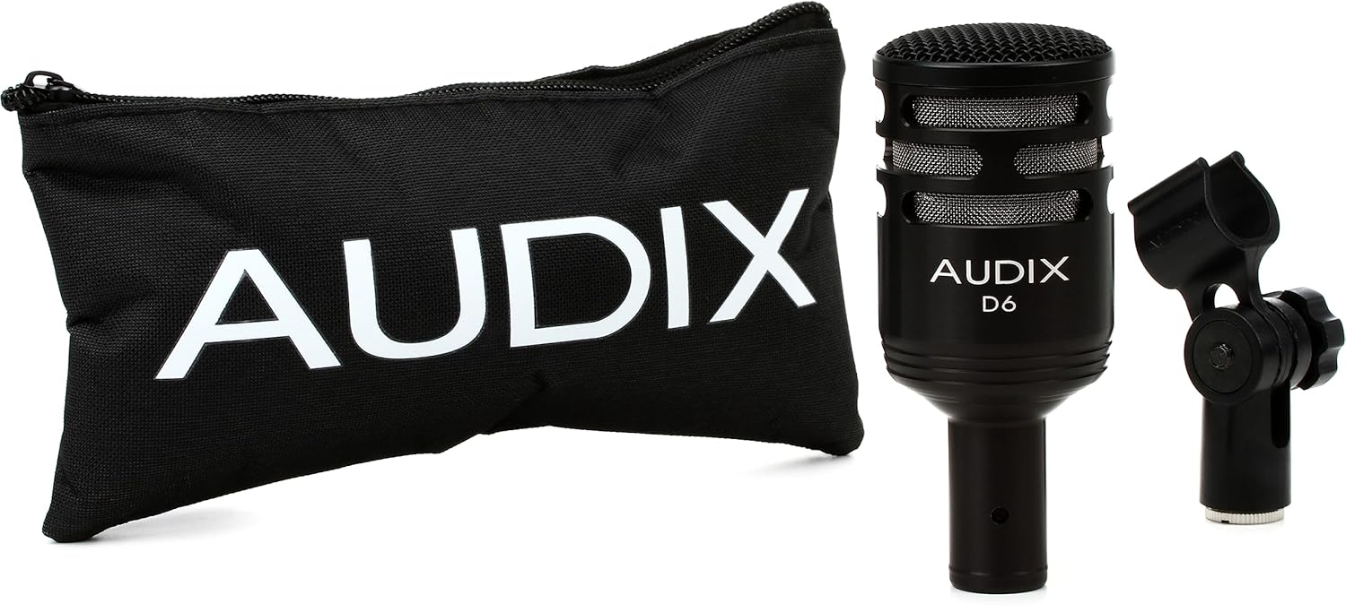 Audix D6 Dynamic Microphone, Cardioid - Image 2