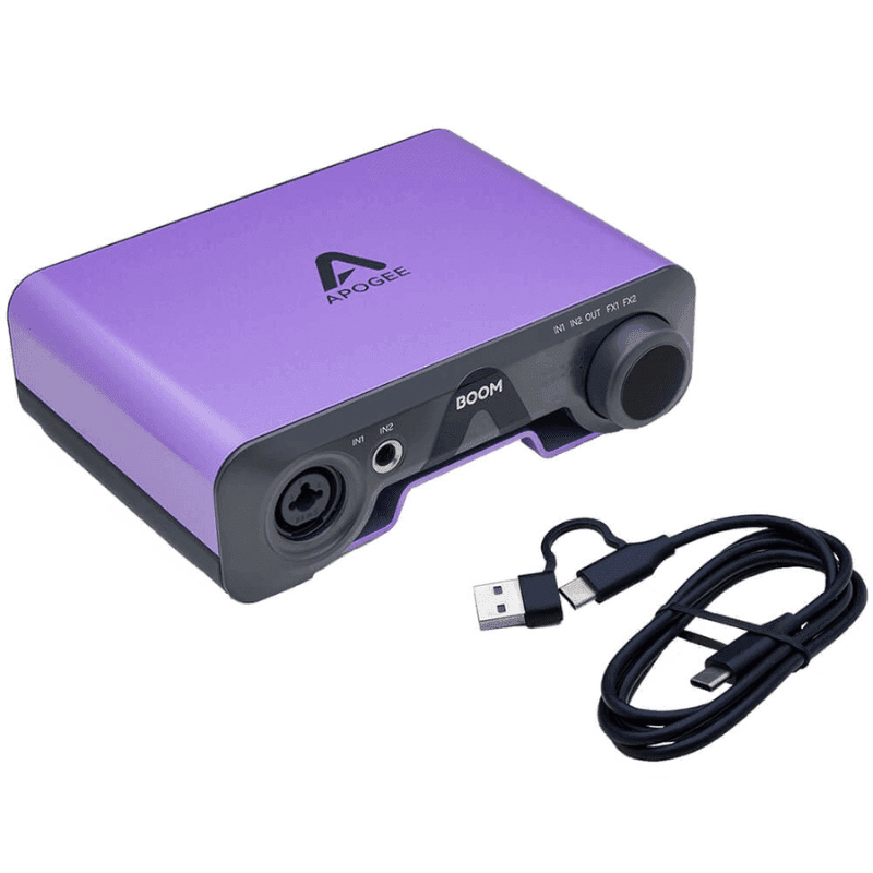 Apogee BOOM 2×2 USB C Audio Interface