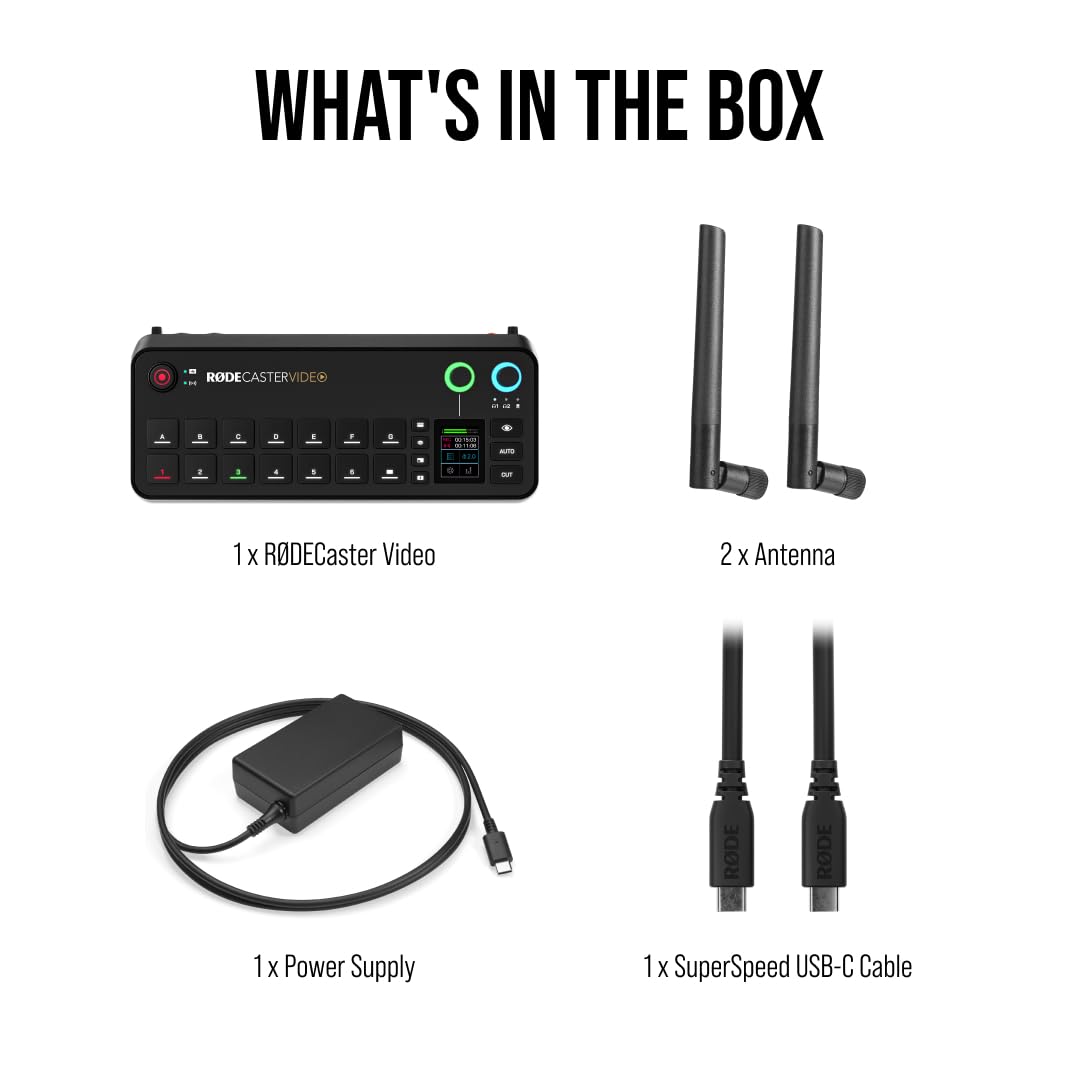 Rode RODECaster Video A/V Production Console - Image 8