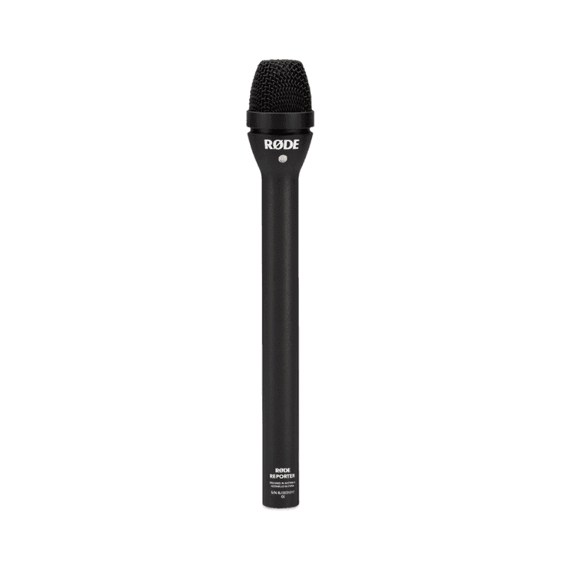Rode Reporter XLR Omnidirectional Dynamic Interview Handheld Microphone (Black) - Image 2