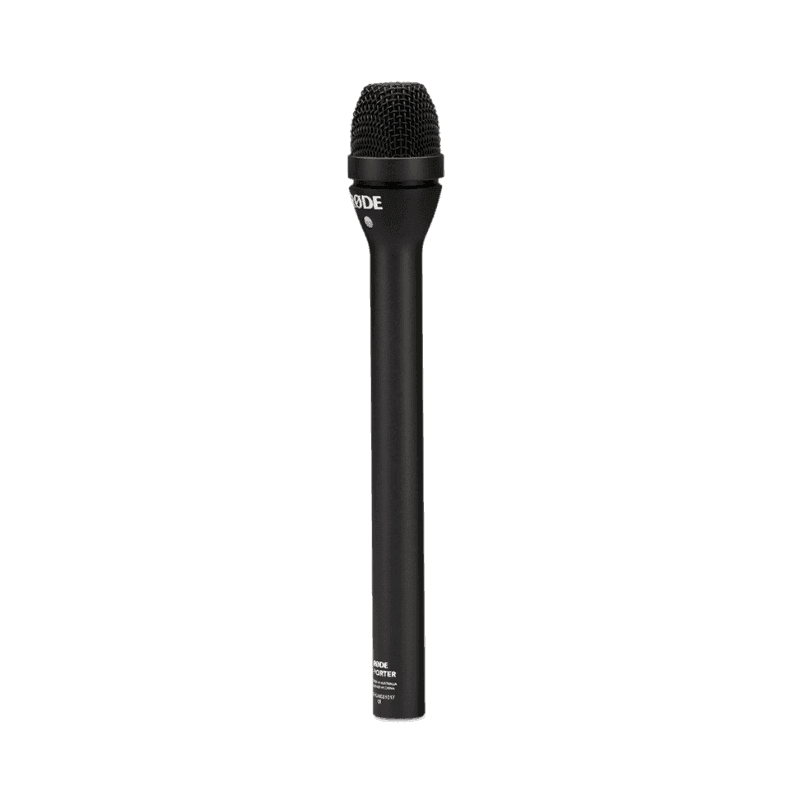 Rode Reporter XLR Omnidirectional Dynamic Interview Handheld Microphone (Black) - Image 5