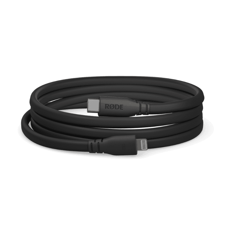 Rode SC19 1.5m USB-C to Lightning Accessory Cable (SC-19)-Black