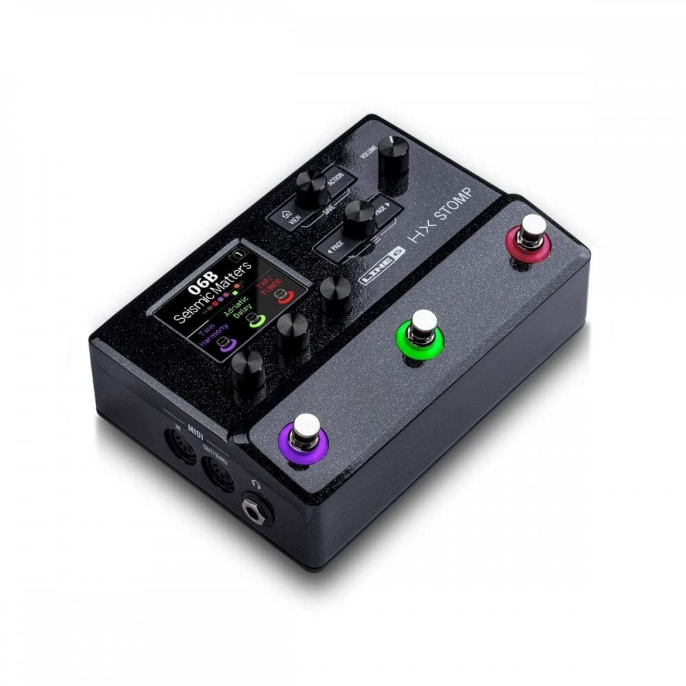 Line 6 HX Stomp Multi-Effects Guitar Pedal, Black - Image 6