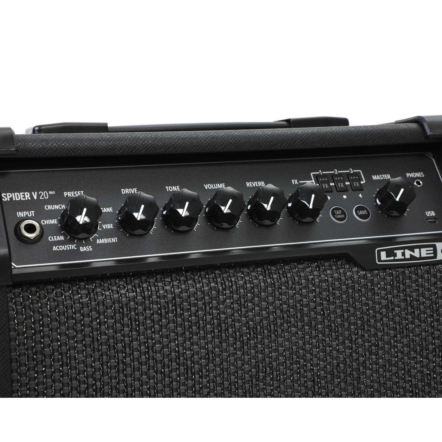 Line 6 Guitar Combo Amplifier, watt (Spider V 20 MKII) - Image 4