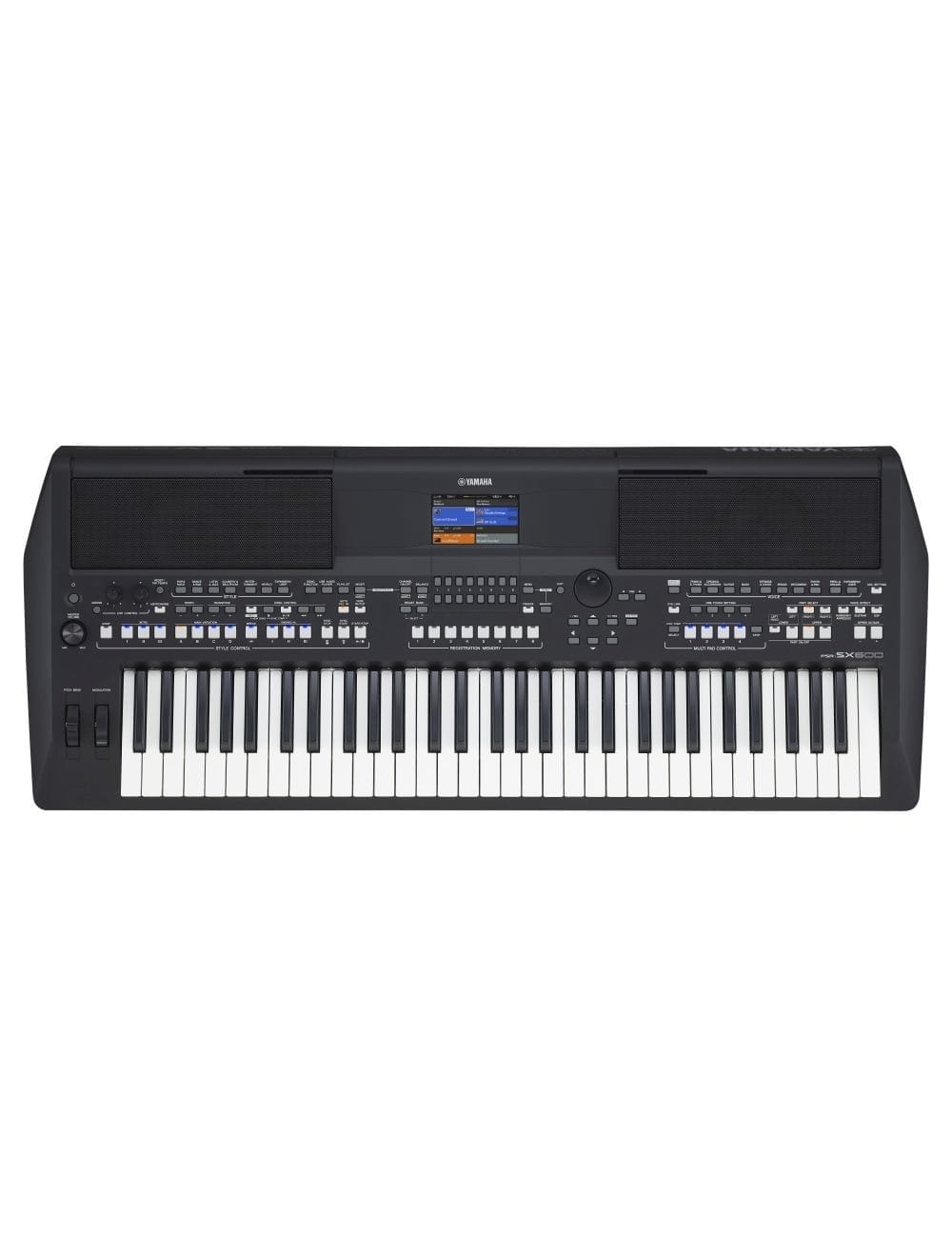 Yamaha PSR-SX600 Arranger Digital Workstation keyboard