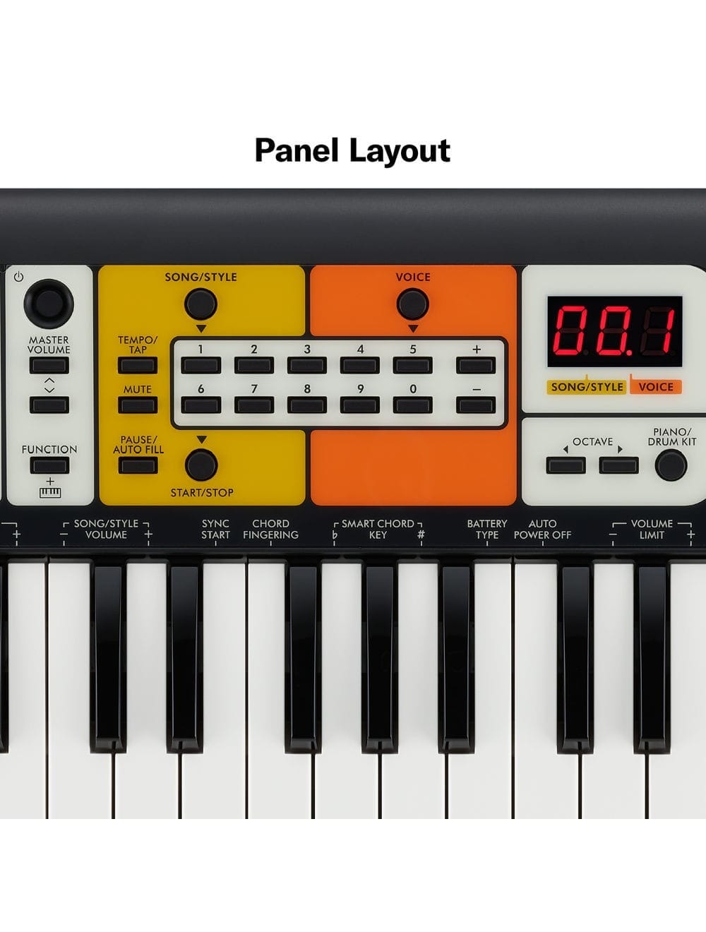 Yamaha PSS-F30, 37-Keys Portable Mini Keyboard - Image 5
