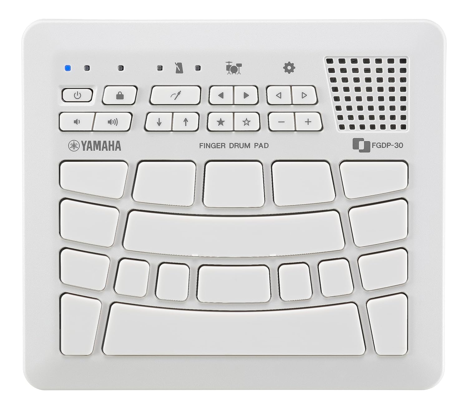 Yamaha Finger Drum Pad – Compact Electronic Drum Pad with Built-In Sounds, USB FGDP-30