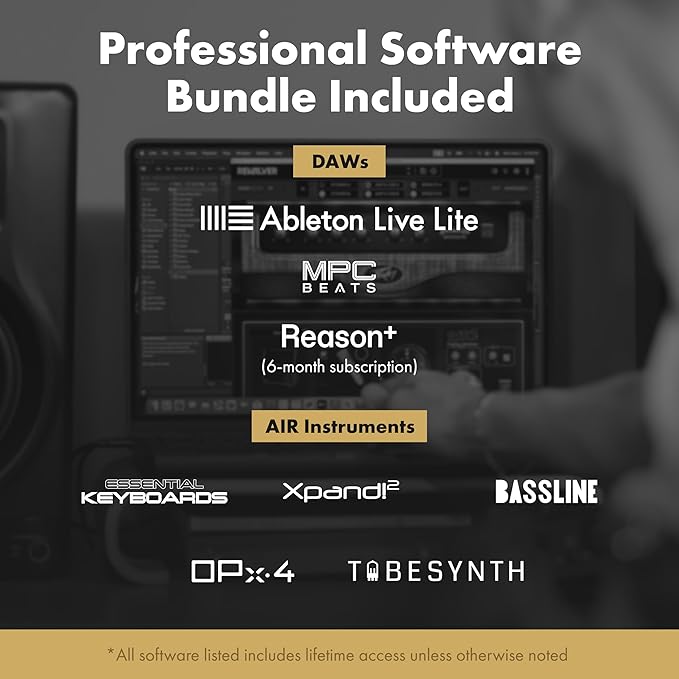 M-AUDIO M-TRACK DUO HD - Pro-Grade 2x2 USB-C Audio Interface for Mac, PC, iOS and Android - Image 5