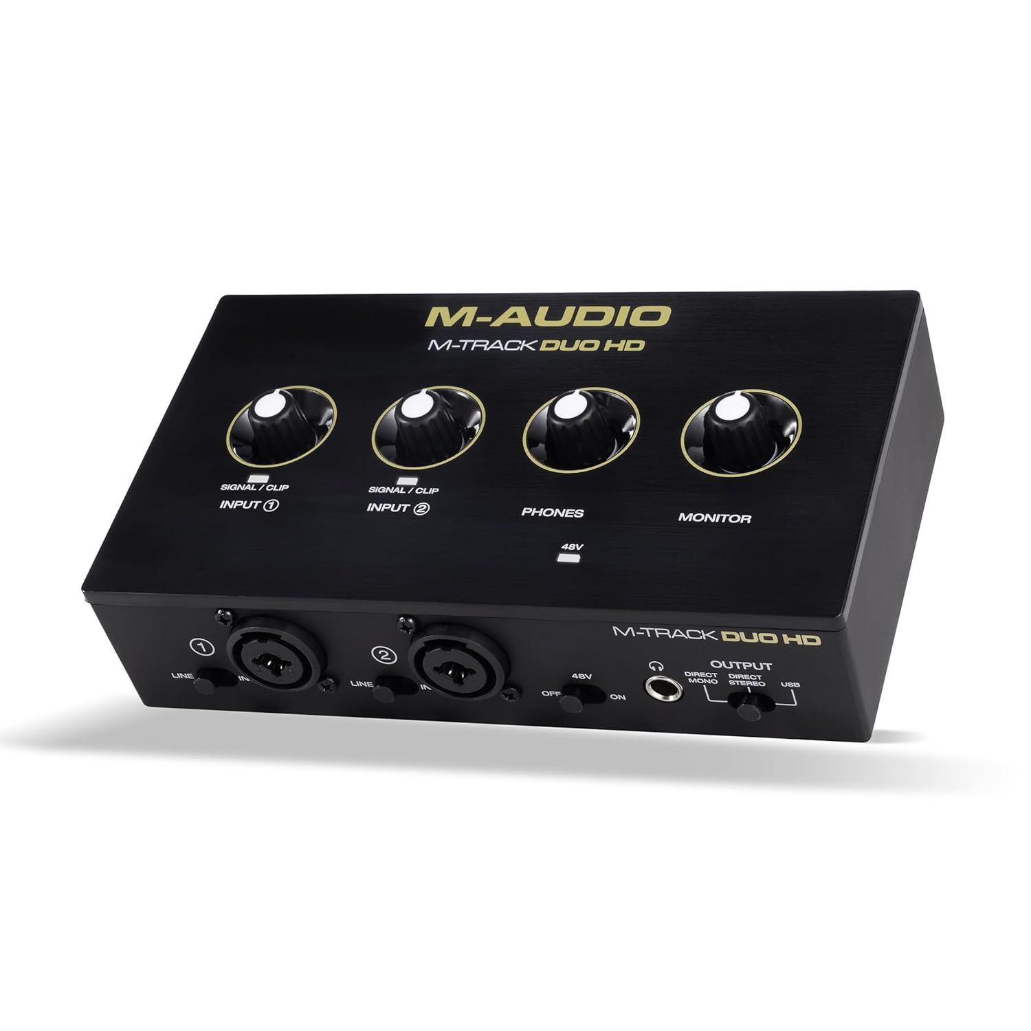 M-AUDIO M-TRACK DUO HD - Pro-Grade 2x2 USB-C Audio Interface for Mac, PC, iOS and Android - Image 7