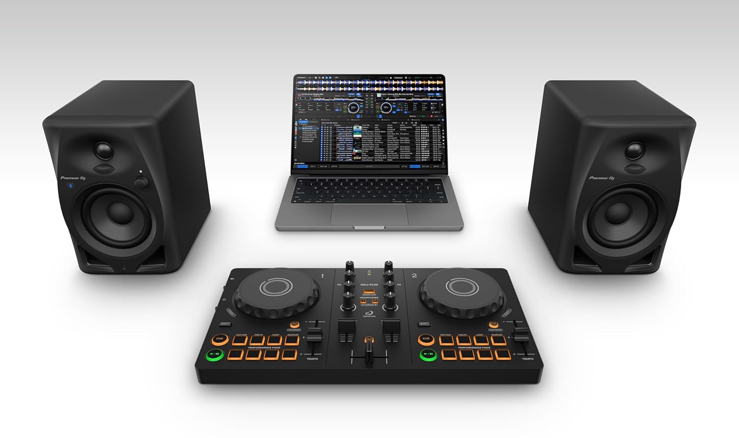 Pioneer DJ DDJ-REV1 2-Deck USB Serato DJ Mixer Controller, Black - Image 6