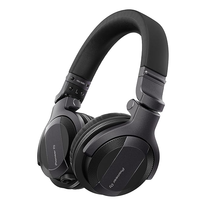 Pioneer DJ CUE1 On Ear DJ Wired Headphones - Black - Image 5