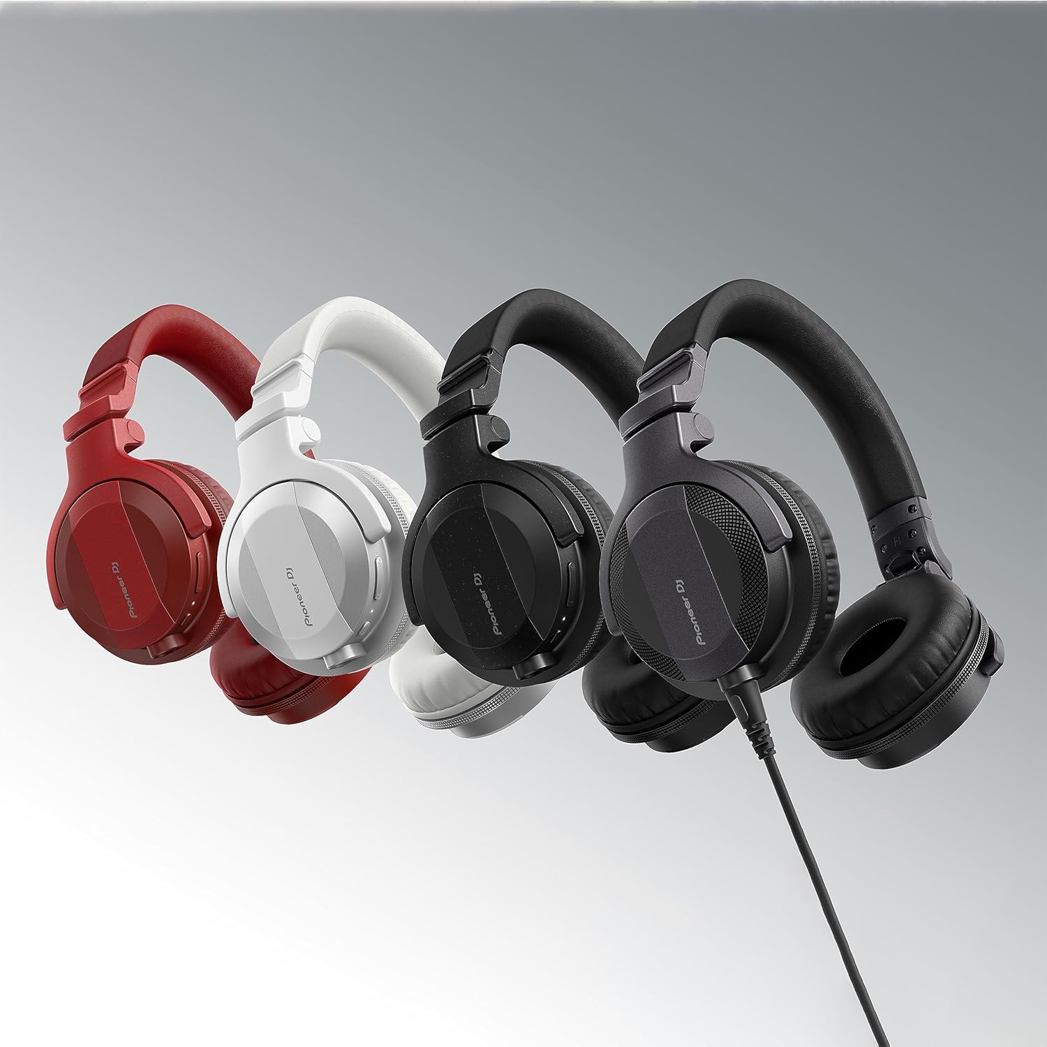 Pioneer DJ CUE1 On Ear DJ Wired Headphones - Black - Image 9