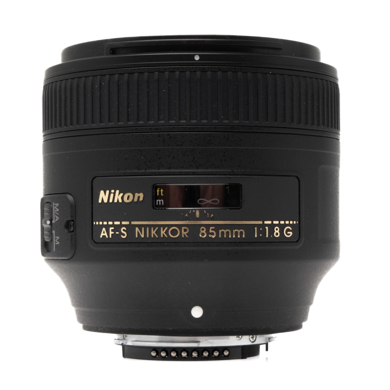 Nikon AF-S 85mm F/1.8G Prime Lens for Nikon DSLR Camera (Black)