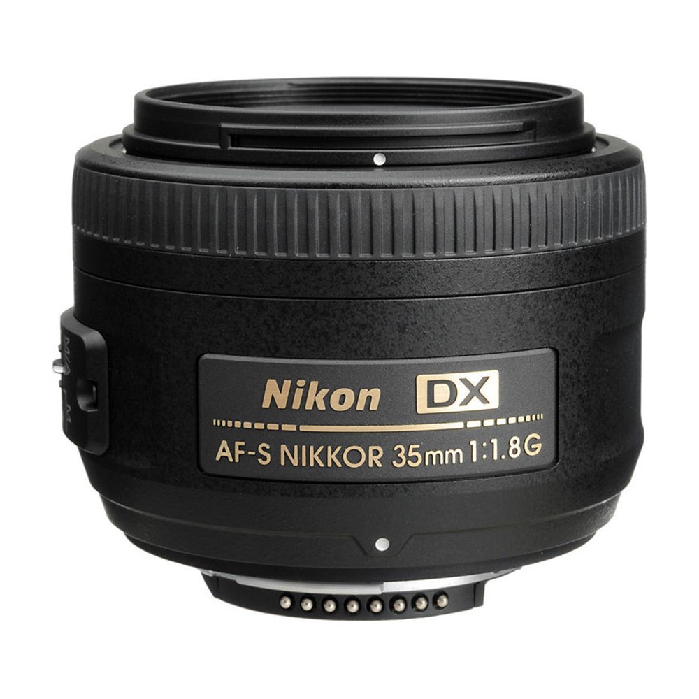 Nikon Af-S Dx Nikkor 35 Mm F/1.8G Prime Lens for Digital SLR Camera (Black) - Image 2