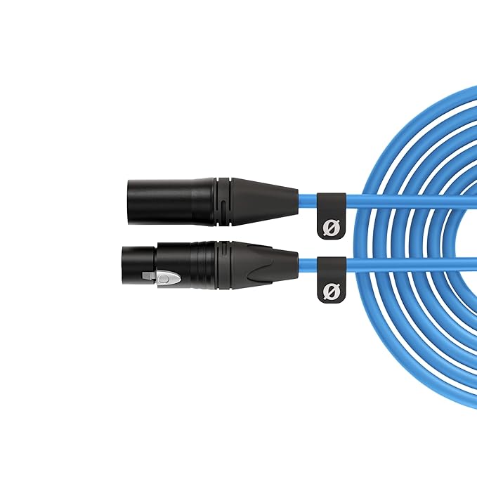 RØDE XLR-6 Premium XLR Cable (6m, Blue) - Image 3