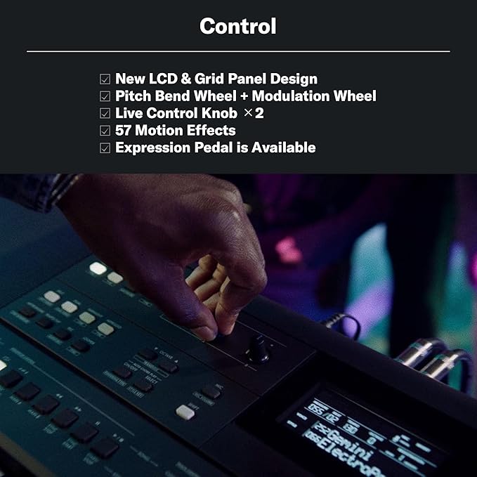 Yamaha PSR-E583 61-Key Portable Keyboard with Touch Response, Advanced Built-in Voices & Styles, USB Connectivity, Performance Controls, Lightweight Design for Professional Use & Studio Practice - Image 5