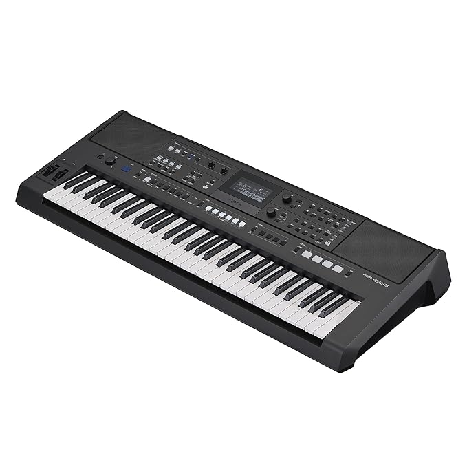 Yamaha PSR-E583 61-Key Portable Keyboard with Touch Response, Advanced Built-in Voices & Styles, USB Connectivity, Performance Controls, Lightweight Design for Professional Use & Studio Practice