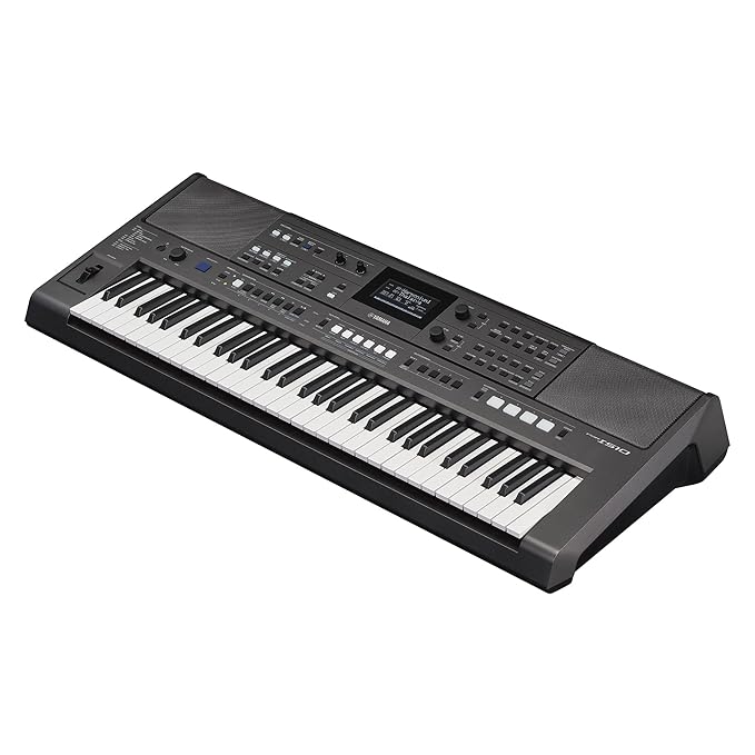 Yamaha PSR-I510 61-Key Portable Keyboard, Upgraded Version of PSR-I500, Indian & Western Tones, Enhanced Songs & Styles, Built-in Rhythms, Lesson Function, Power Adapter Included