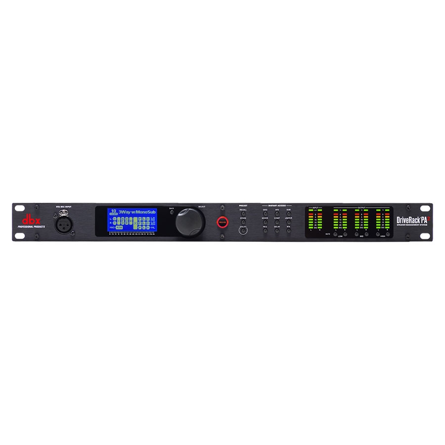 Dbx Pro Driverack Pa2 Loudspeaker Management System - Black, Usb