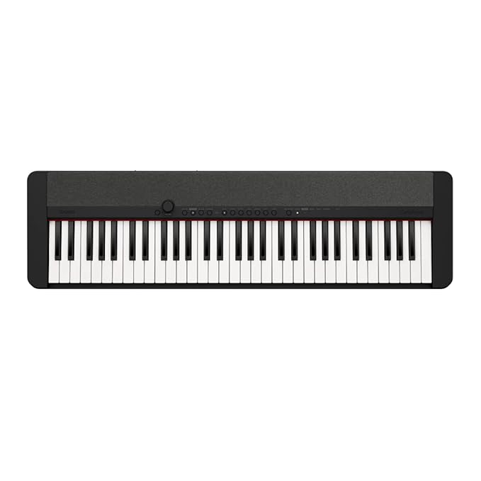 Casio Casiotone CT-S1 61-key Touch Sensitive Portable Keyboard - BLACK