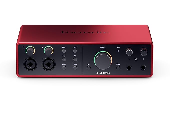 Focusrite Scarlett 16i16 4th Gen 16 x 16 USB Audio Interface - Image 2