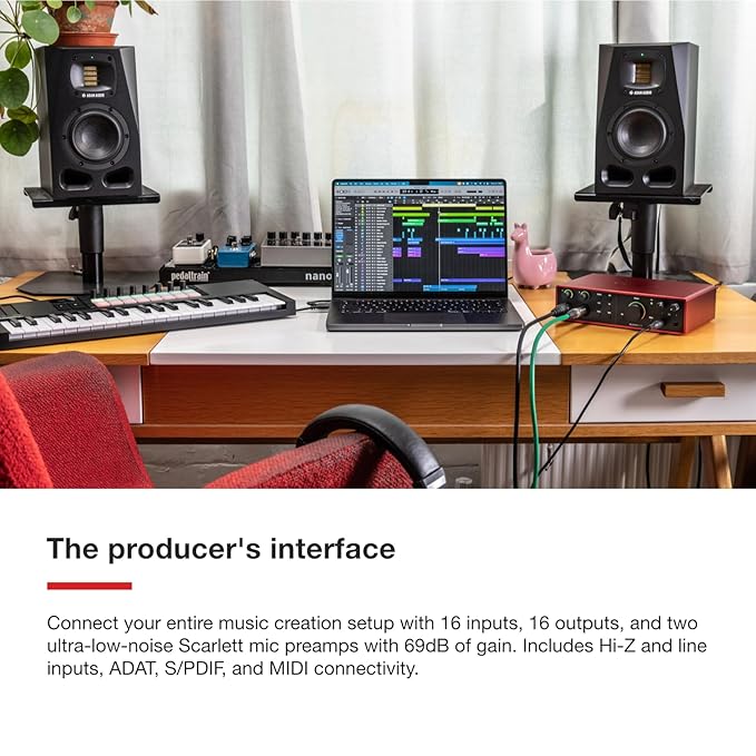 Focusrite Scarlett 16i16 4th Gen 16 x 16 USB Audio Interface - Image 4