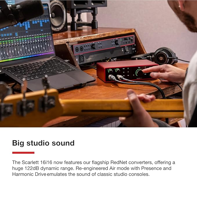 Focusrite Scarlett 16i16 4th Gen 16 x 16 USB Audio Interface - Image 5