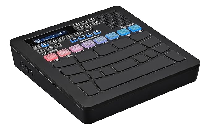 Yamaha Finger Drum Pad – Portable Electronic Drum Pad with Built-In Sounds, Speaker, USB MIDI, and Battery Power for On-the-Go Music Making FGDP-50