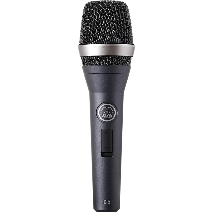 Akg D5 S Professional Dynamic Vocal Microphone - XLR