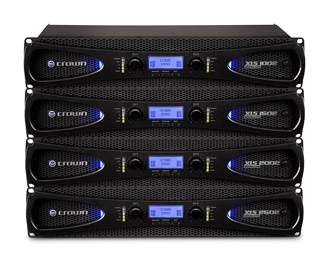 Crown aluminum Xls1002 Live Sound Amplifiers, Pack Of 1 - Image 4
