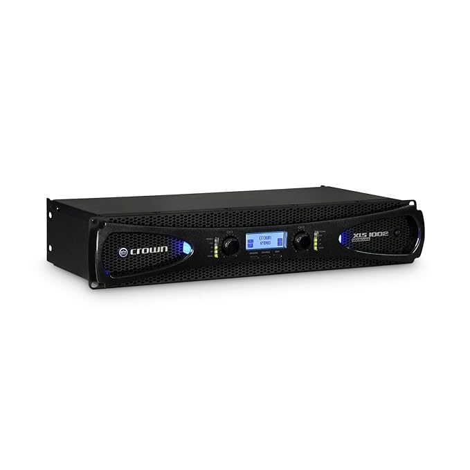 Crown aluminum Xls1002 Live Sound Amplifiers, Pack Of 1