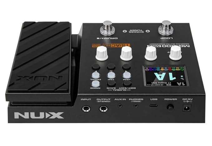 NUX MG-300 MKII Multi Effects Pedal, 36 IRs, 27 AMPs, 45 Effects, Versatile I/O, Live Streaming - Image 3
