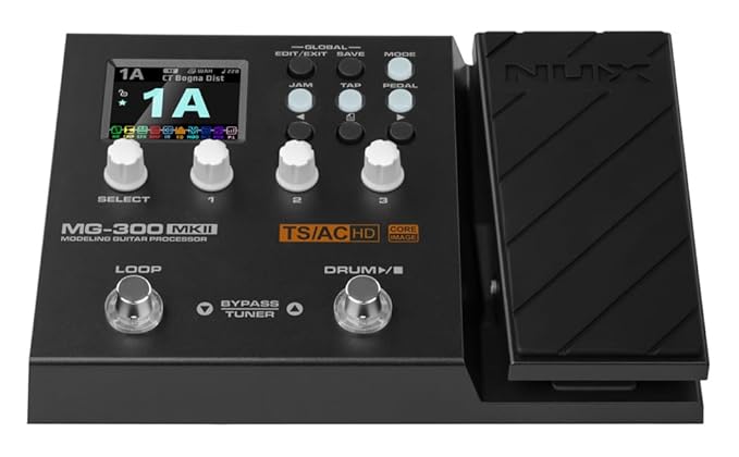 NUX MG-300 MKII Multi Effects Pedal, 36 IRs, 27 AMPs, 45 Effects, Versatile I/O, Live Streaming - Image 4