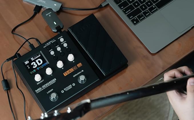 NUX MG-300 MKII Multi Effects Pedal, 36 IRs, 27 AMPs, 45 Effects, Versatile I/O, Live Streaming - Image 5