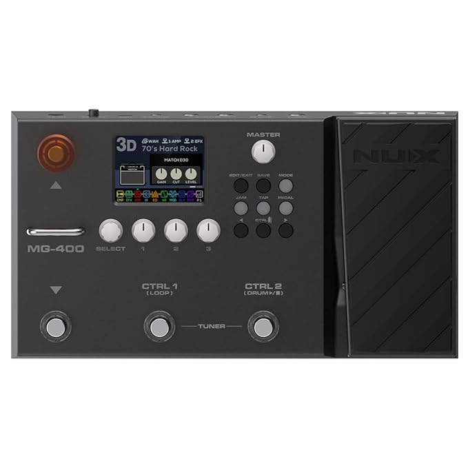 Nux MG 400 Modeling Guitar & Bass Processor