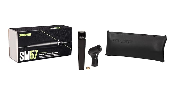 Shure SM57-LC Cardioid Dynamic Microphone - Image 2