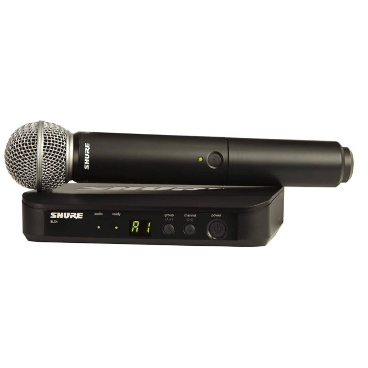 Shure BLX24/SM58 Wireless Vocal System with SM58 Handheld Microphone, H8