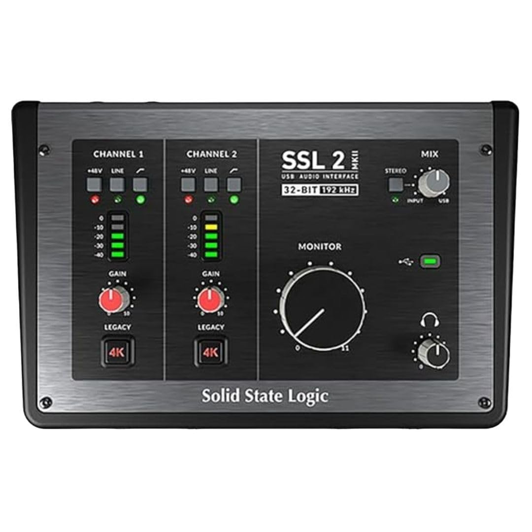 Solid State Logic SSL 2 MKII - 2x2 USB Audio Interface