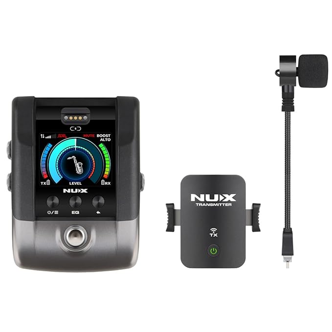 NUX B-6PRO Wireless Microphone System for Wind Instruments, Without Compromising Sound Quality