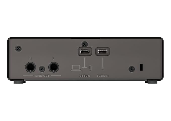 Yamaha 2-in/2-out USB-C Audio Interface with 24-bit/192kHz Support, 2 Combo Inputs, Direct Monitoring, Loopback Function, and Steinberg Software Suite, Black UR22MK3 B - Image 3