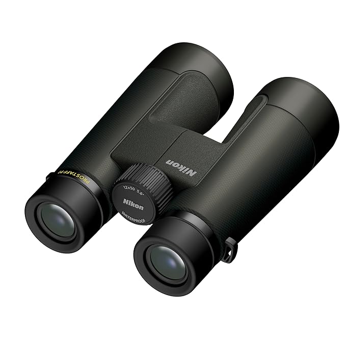 Nikon PROSTAFF P7 12x50 Binocular | High-Magnification Wide FOV Waterproof Fogproof 50mm Binocular with Multilayer-Coated Lenses and Locking Diopter | Wildlife Nature Observation Optic - Image 5